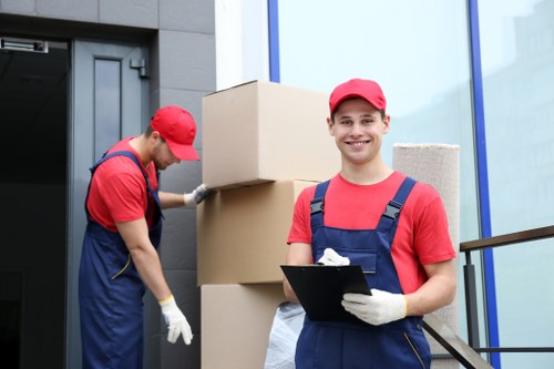 Man with van service in Camden handling local home moving items