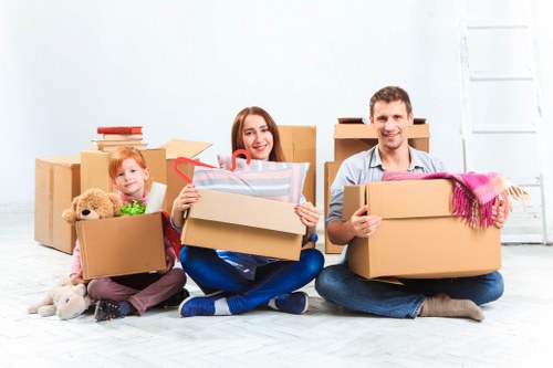 Office removals team planning a Camden workplace move