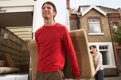 Quotation and booking section for removals in Camden