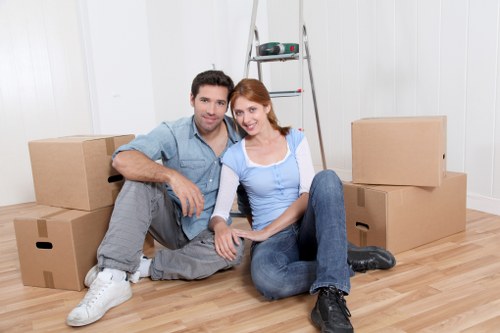 Local Camden moving team handling large household items