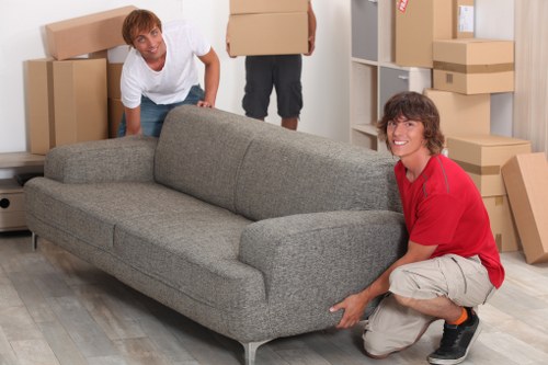 Specialist equipment used for Camden piano removals including trolley and straps