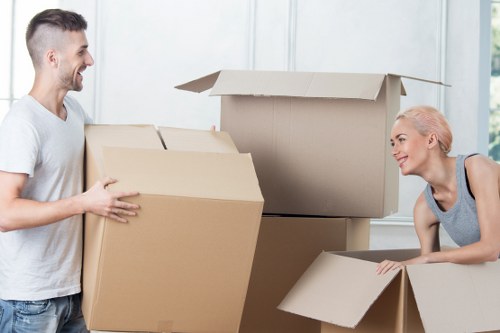 Packing and unpacking assistance for Camden office relocations