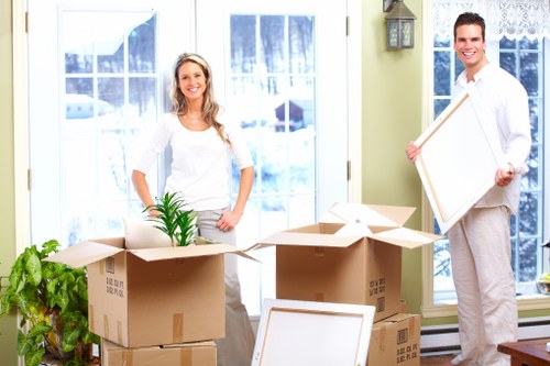 Furniture protection during flat removals in Camden